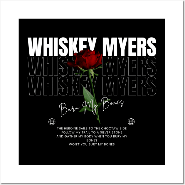 Whiskey Myers // Flower Wall Art by TOY MACHINE 